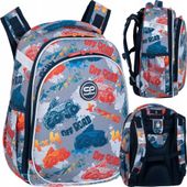 COOLPACK TURTLE PLECAK SZKOLNY OFF ROAD 2 KOMORY