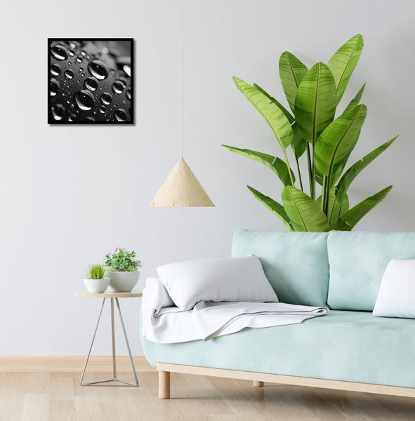 Plakat 40x40cm Mikrokosmos Kropelek zdjęcie 4