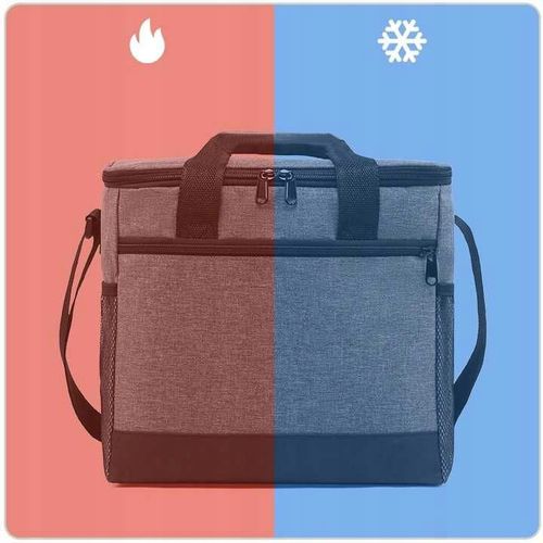 TORBA TERMICZNA na LUNCH BOX na jedzenie torba ŚNIADANIOWA na ramie 20L XL na Arena.pl