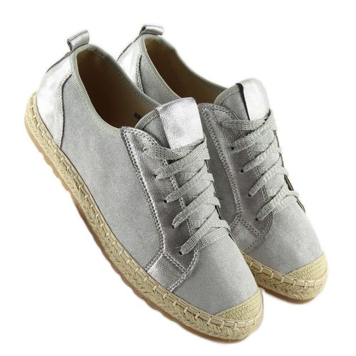 Trampki espadryle szare BB02P Grey r.38 na Arena.pl