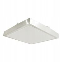Plafon Sufitowy CASILLA Srebrny 12W LED 4000K 29cm Lampa Wisząca Do Pokoju