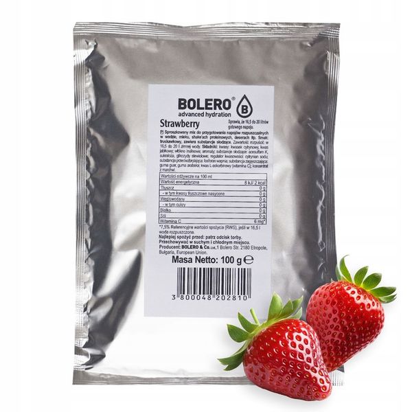 Bolero 100g Strawberry zdjęcie 1