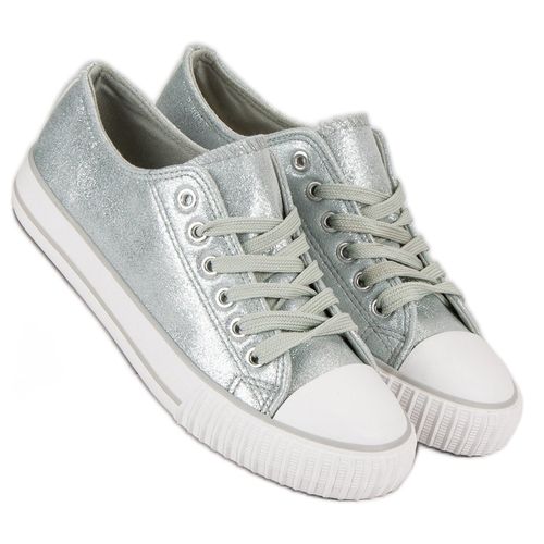 Srebrne trampki r.40 na Arena.pl