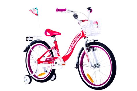 Rower rowerek dla dziewczynki 20" KARBON KITTY różowo-biały NOWY 2021