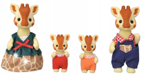 Sylvanian Families Rodzina żyraf z długą szyją figurki Akcesoria