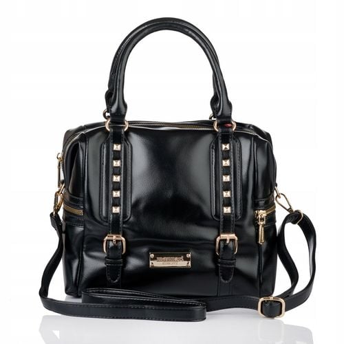 MONNARI Torebka damska kuferek Listonoszka Pojemny PREMIUM Dżety Pojemny na Arena.pl