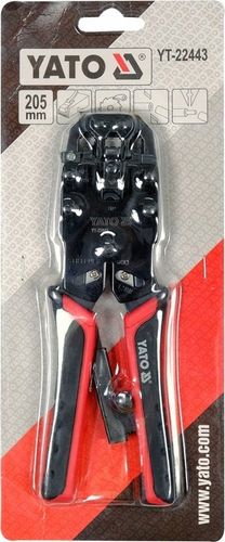 YATO ZACISKARKA ZACISKACZ SZCZYPCE DO ZACISKANIA WTYKÓW RJ45 RJ10 RJ11 na Arena.pl