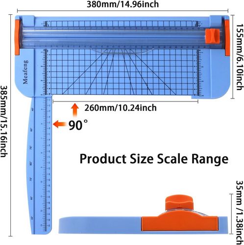Gilotyna do papieru A2 do A5 ręczna 38 cm na Arena.pl