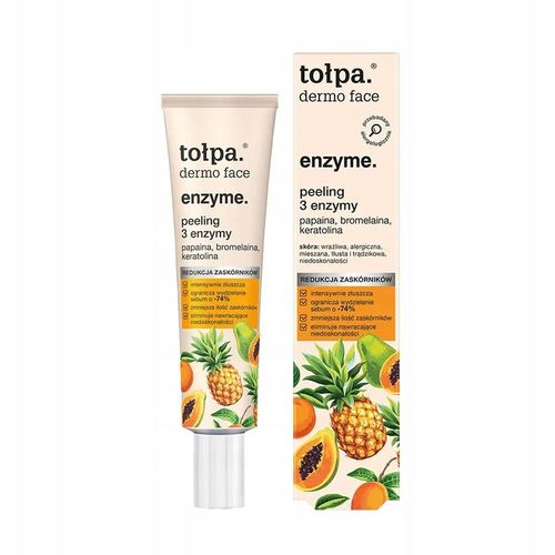 Peeling enzymatyczny 3 enzymy TOŁPA SEBIO 40 ml na Arena.pl