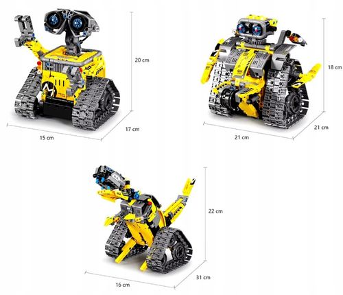 Klocki Robot 3w1 - karton 8039 na Arena.pl
