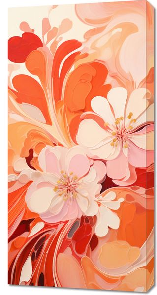 Obraz 50x100cm Taniec Kwiatów zdjęcie 1