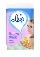 LULA Gąbka do kąpieli i masażu DUŻA - 1szt
