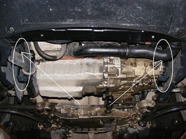 Stalowa osłona pod silnik Vw Golf 5 04-2010 zdjęcie 11