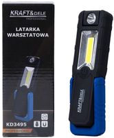 latarka warsztatowa led 250lm 2500mah kd3495
