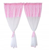 FIRANKA FIRANKI DZIECIĘCA bawełna grochy bombka