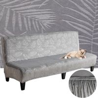 POKROWIEC NA WERSALKĘ SOFĘ WELUR 190-210 CM SZARY