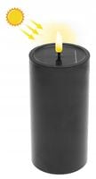 ŚWIECA LED SOLARNA Lampka Wkład Do ZNICZA Efekt PŁOMIENIA Świeczka 4628
