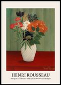 Plakat 50x70cm Design Bouquet of Flowers, Rousseau Vintage do Salonu