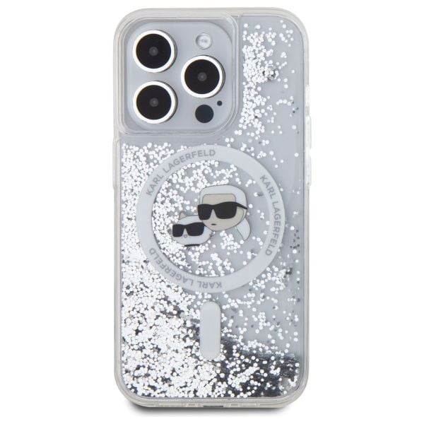 Etui Karl Lagerfeld do iPhone 15 Pro, Przezroczysty, MagSafe zdjęcie 3