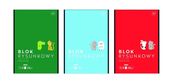 blok rysunkowy a4/20k 100g bebe kids 7358 a'10