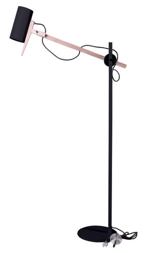 Lampa podłogowa Stork czarna D2 na Arena.pl