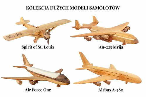 Duży model samolotu "Air Force One" na Arena.pl