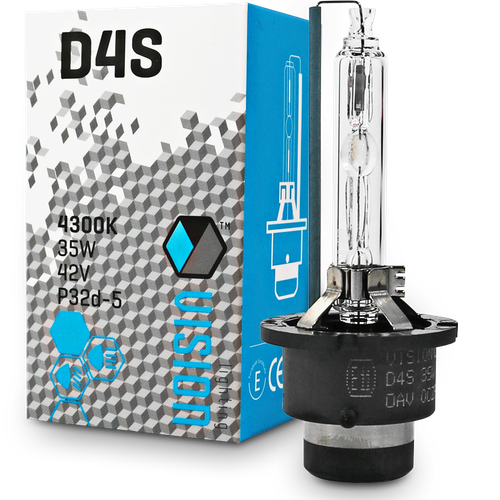 D4S Vision 4300K Żarnik Palnik Xenon Żarniki Mocne Światło 35W na Arena.pl