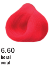 Allwaves Cream Color farba do włosów, koloryzacja trwała, 100 ml 6.60 koral zdjęcie 1