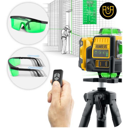 Laser krzyżowy w walizce + statyw Humberg HM-171 na Arena.pl