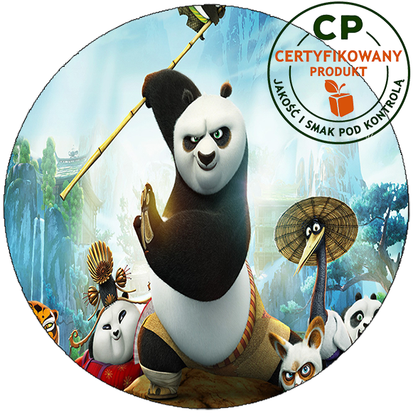 Opłatek na tort Kung fu Panda zdjęcie 1