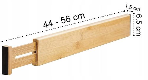 4x ORGANIZER DO SZUFLADY SZUFLAD SZAFY PRZEGRÓDKA SEPARATOR PODZIAŁKA na Arena.pl