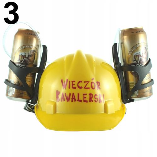 KASK i KAMIZELKA ślub prezent URODZINY 18-99 kawalerskie pana młodego WZORY na Arena.pl