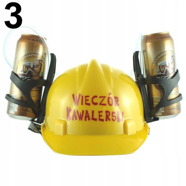 KASK i KAMIZELKA ślub prezent URODZINY 18-99 kawalerskie pana młodego WZORY zdjęcie 4