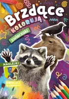 Brzdące Kolorują. Zwierzaki (Naklejki Świecące W C