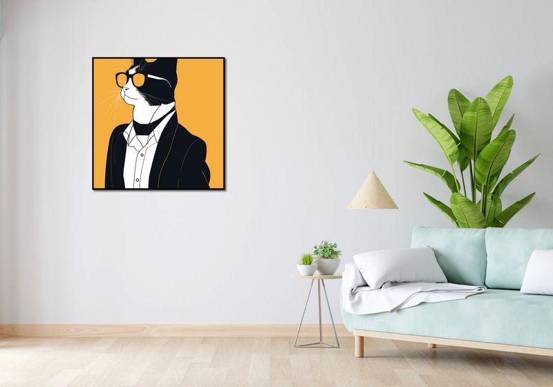 Plakat 80x80cm Jegomość zdjęcie 4