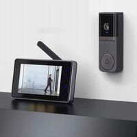 BEZPRZEWODOWY DZWONEK DO DRZWI Z KAMERĄ, WODOODPORNY DZWONEK WIFI 1080P