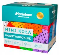 KLOCKI WAFFLE KOŁA KONSTRUKTOR MARIOINEX 200 EL.