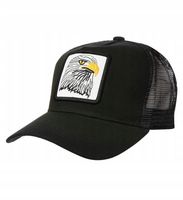 CZAPKA z Daszkiem BEJSBOLÓWKA Tirówka Czarna ORZEŁ