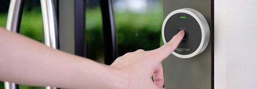 System dostępu na ODCISK palca METALOWY zamek RFID nawierzchniowy Sygonix na Arena.pl
