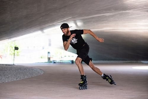 LesznoOkrężna10A! Nowe Rolki Rollerblade RB Cruiser 25,0 Black Yellow Cena! na Arena.pl