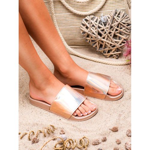 Modne Klapki Rose Gold r.37 na Arena.pl
