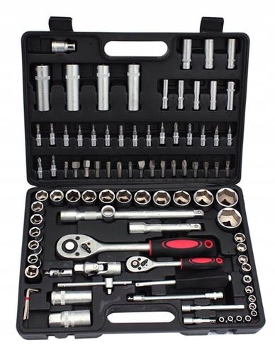 ZESTAW KLUCZY NASADOWYCH SAMOCHODOWE 94 ELEMENTÓW na Arena.pl