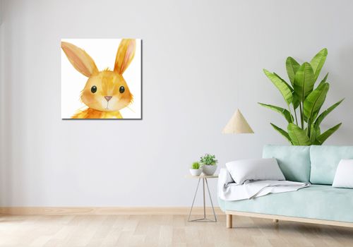 Obraz 70x70cm Słodki Zajączek na Arena.pl