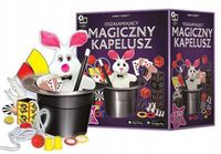 MAGICZNY KAPELUSZ MAGICZNE SZTUCZKI 150 SZTUCZEK zestaw dla dzieci +6 lat