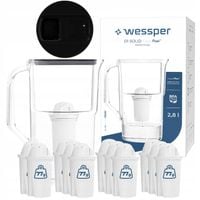 Dzbanek filtrujący z licznikiem LED Wessper D1 SOLID aquaclassic + 12 Filtr
