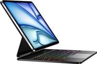 Etui z klawiaturą Vobafe do iPada Air 13 cali M2 2024 czarne układ QWERTZ