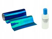 FOLIA DO PRZYCIEMNIANIA LAMP NIEBIESKI KAMELEON 30x200cm + ODTŁUSZCZACZ