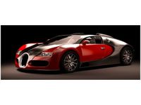 OBRAZ CZERWONE BUGATTI VEYRON