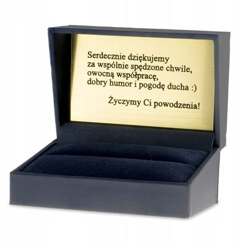 SPINKI DO MANKIETÓW Z INICJAŁAMI / PERSONALIZOWANE na Arena.pl