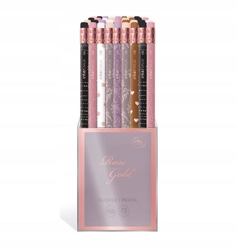 Int Ołówek Z Gumką Rose Gold A'72 na Arena.pl